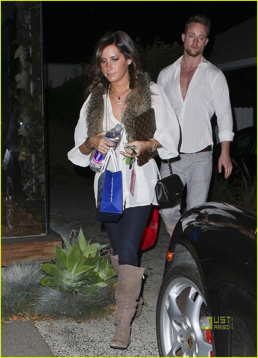 Ashley Tisdale: Salon Visit with a Friend