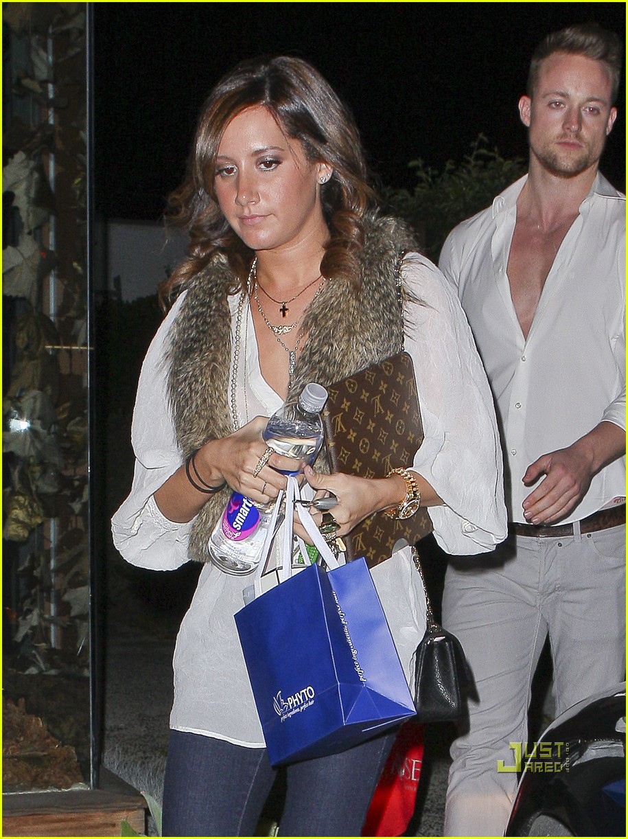 Ashley Tisdale: Salon Visit with a Friend