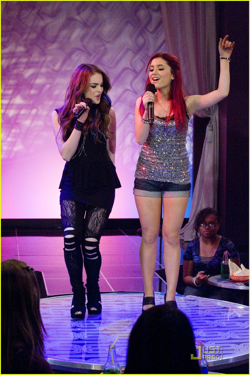 Ariana Grande & Elizabeth Gillies: 'Give It Up' Video!