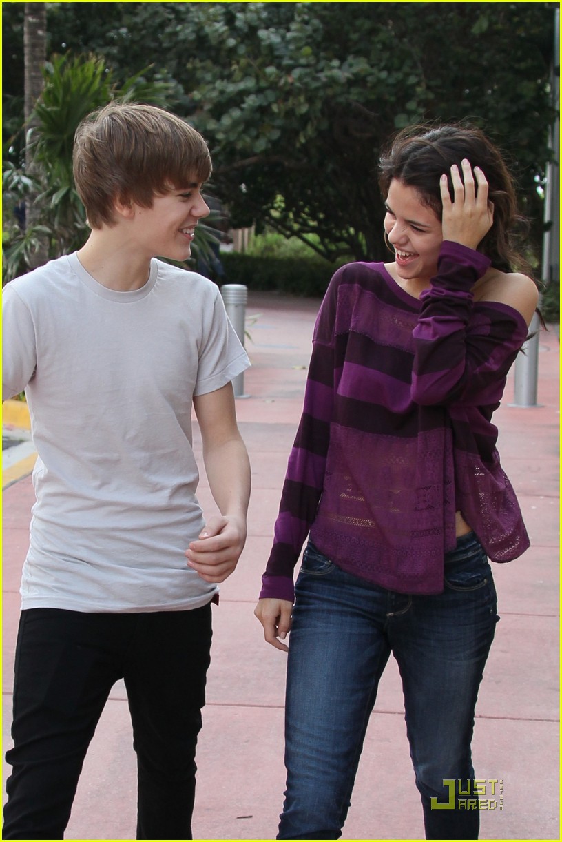 Justin Bieber & Selena Gomez: Miami Mates