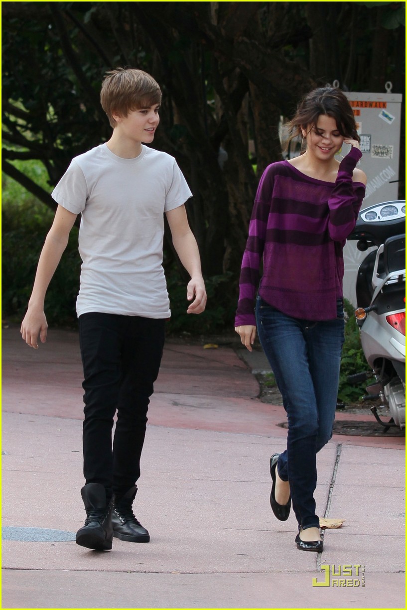Justin Bieber & Selena Gomez: Miami Mates