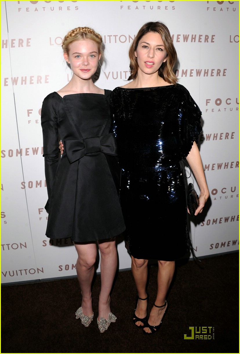 Elle Fanning Premieres 'Somewhere'