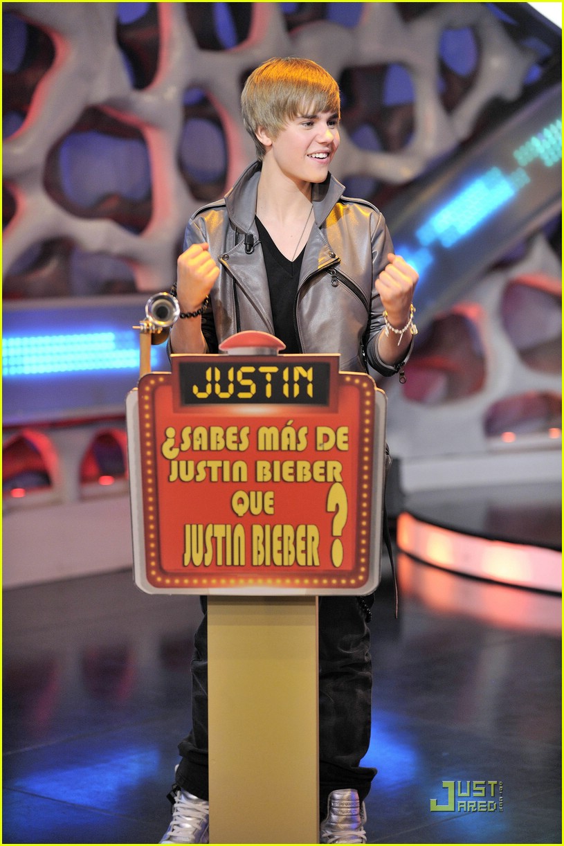 Justin Bieber on 'El Hormiguero' -- VIDEOS!