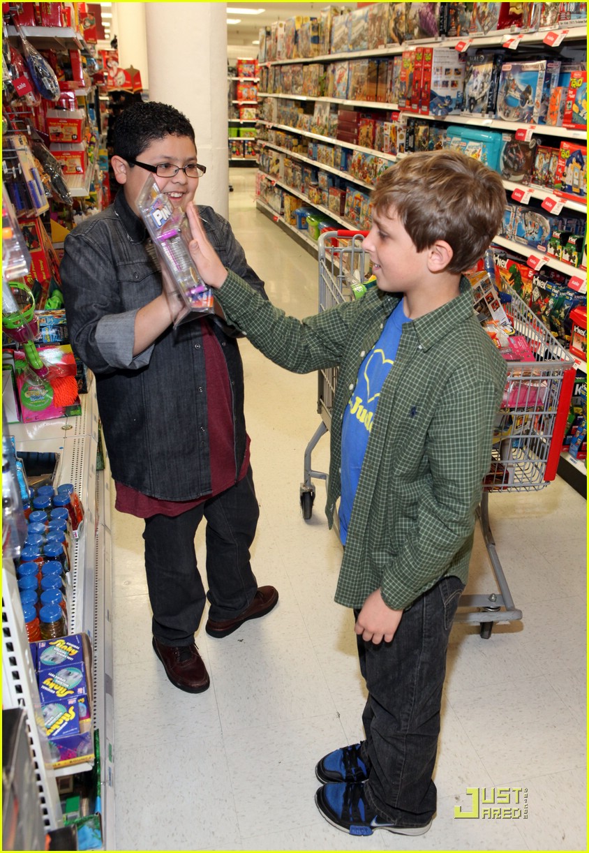 Rico Rodriguez Goes Shopping For St. Jude Children's Hospital