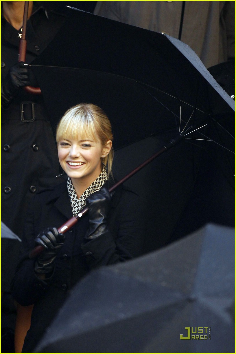 Emma Stone in Spider-Man -- FIRST LOOK!