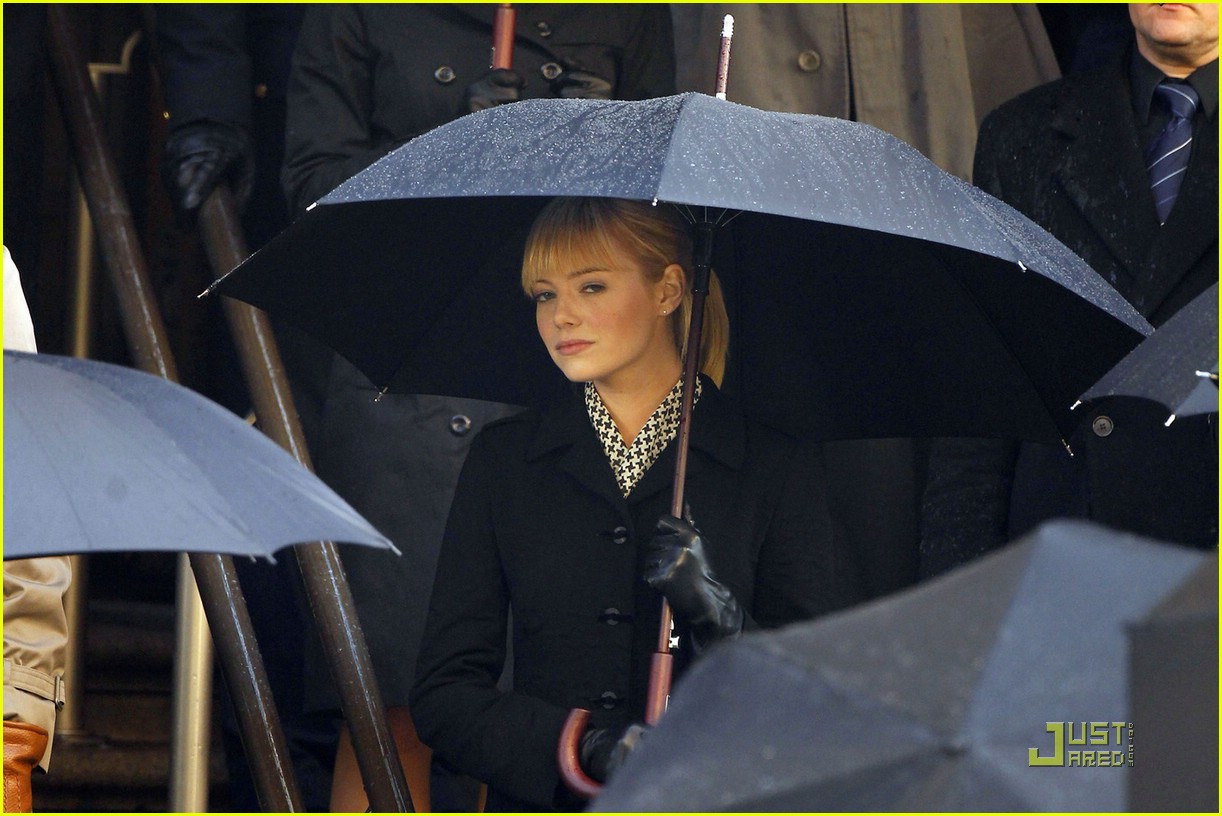 Emma Stone in Spider-Man -- FIRST LOOK!