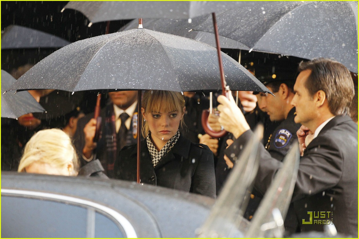 Emma Stone in Spider-Man -- FIRST LOOK!