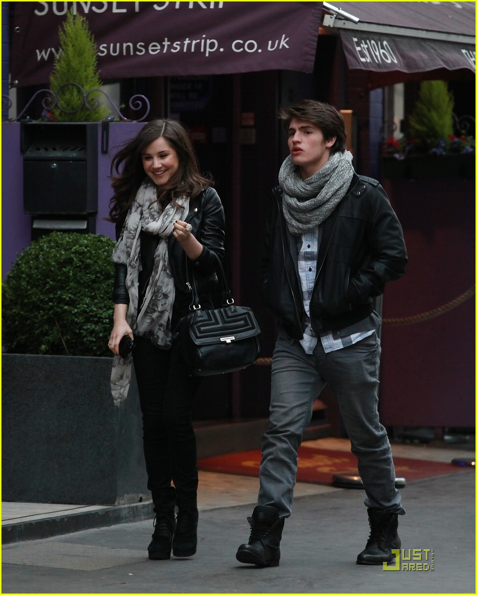 Gregg Sulkin & Electra Formosa: Soho Stroll in London