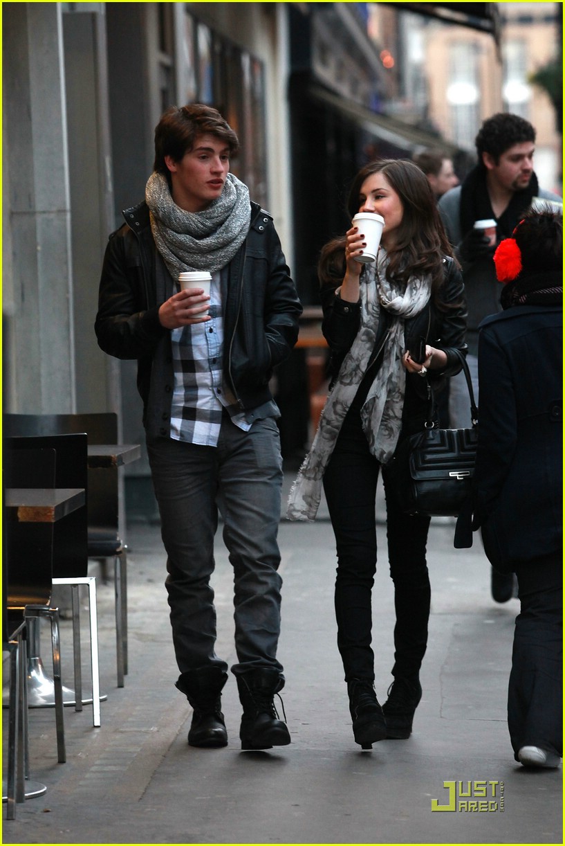 Gregg Sulkin & Electra Formosa: Soho Stroll in London