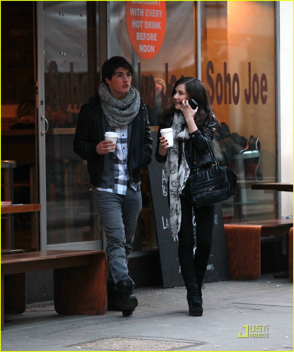 Gregg Sulkin & Electra Formosa: Soho Stroll in London