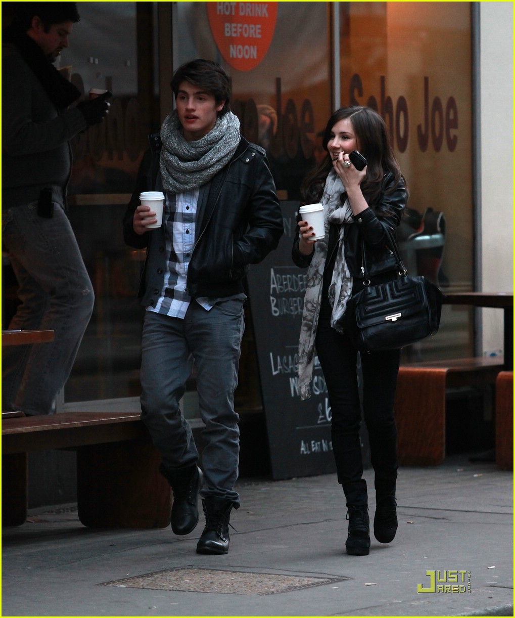 Gregg Sulkin & Electra Formosa: Soho Stroll in London