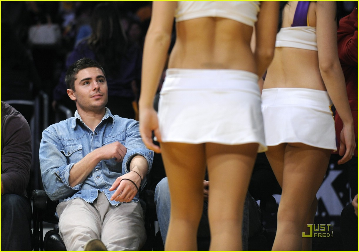 Zac Efron: Let's Go Lakers