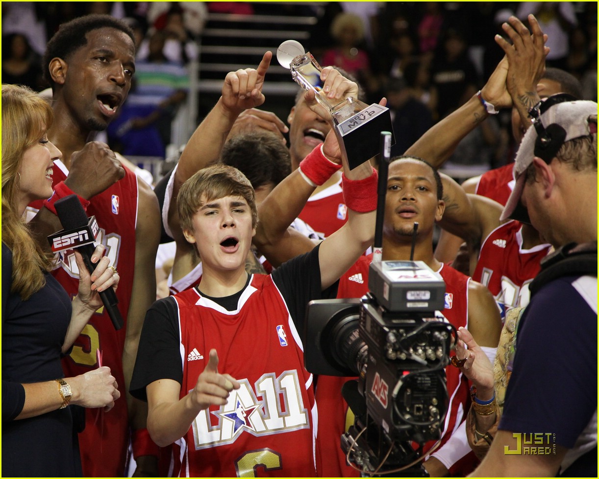 Justin Bieber: NBA All-Star Celebrity Game!