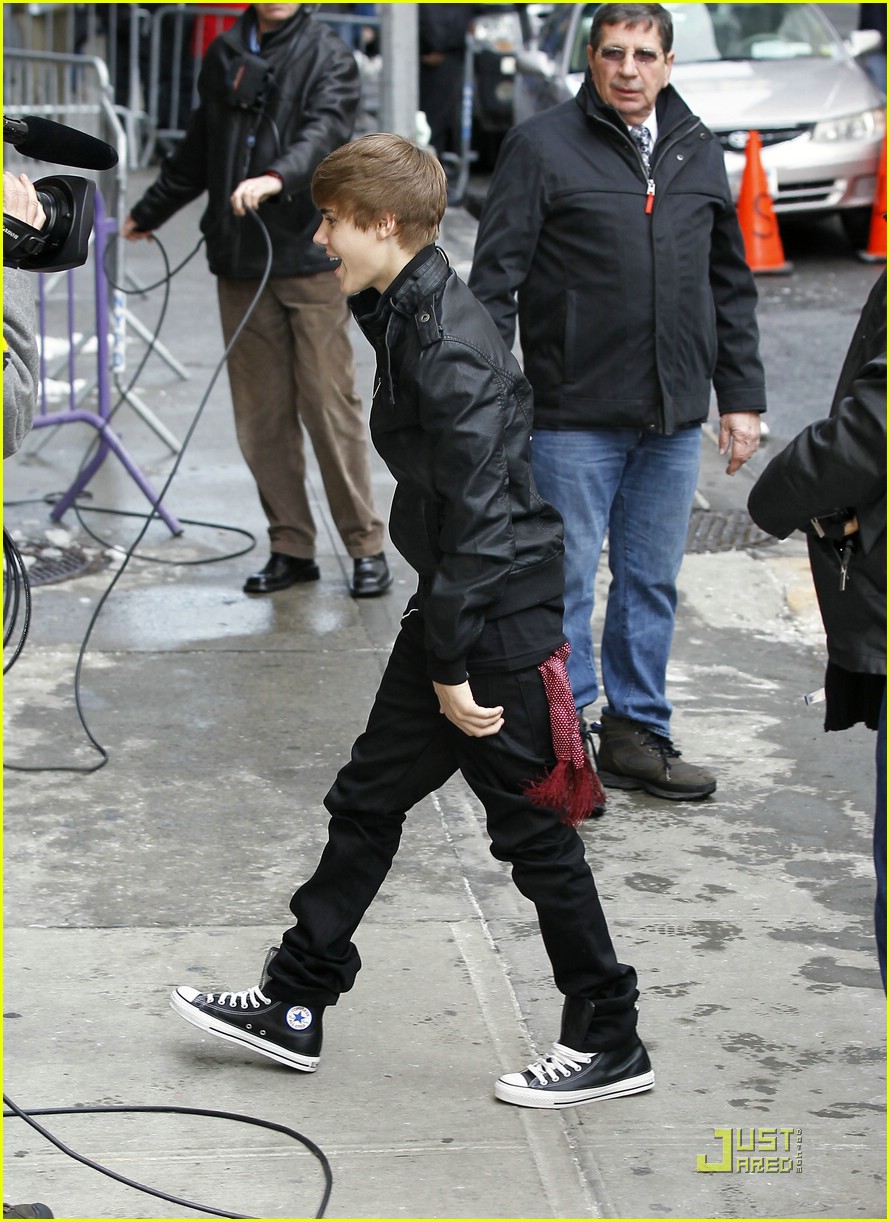 Justin Bieber: From Leno to Letterman
