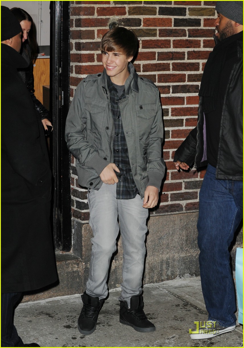 Justin Bieber: From Leno to Letterman