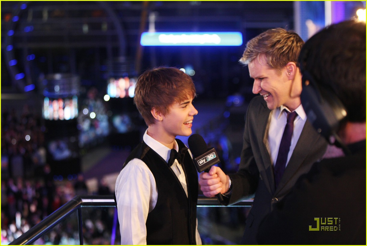Justin Bieber 'Never Says Never' in London