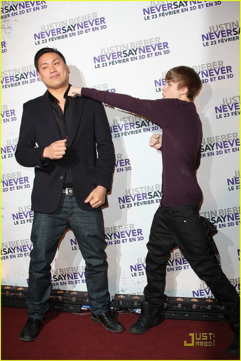 Justin Bieber: Paris Turns Purple!