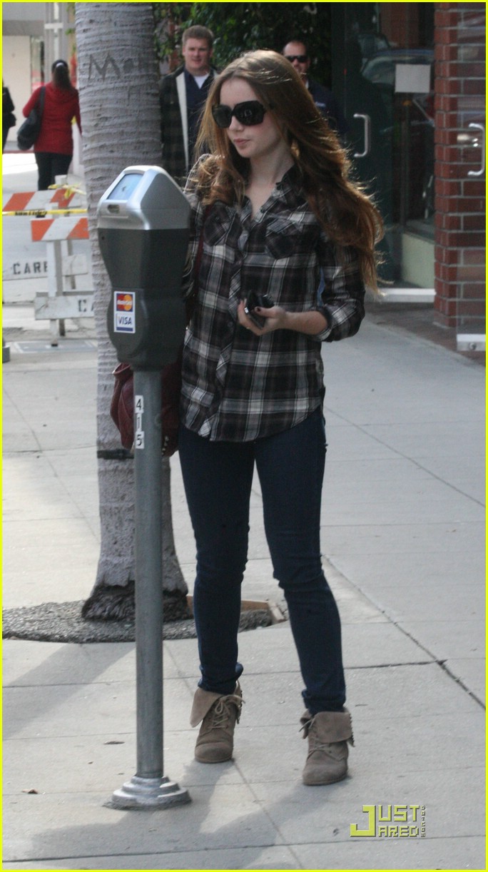 Lily Collins: Alexander Wang Woman