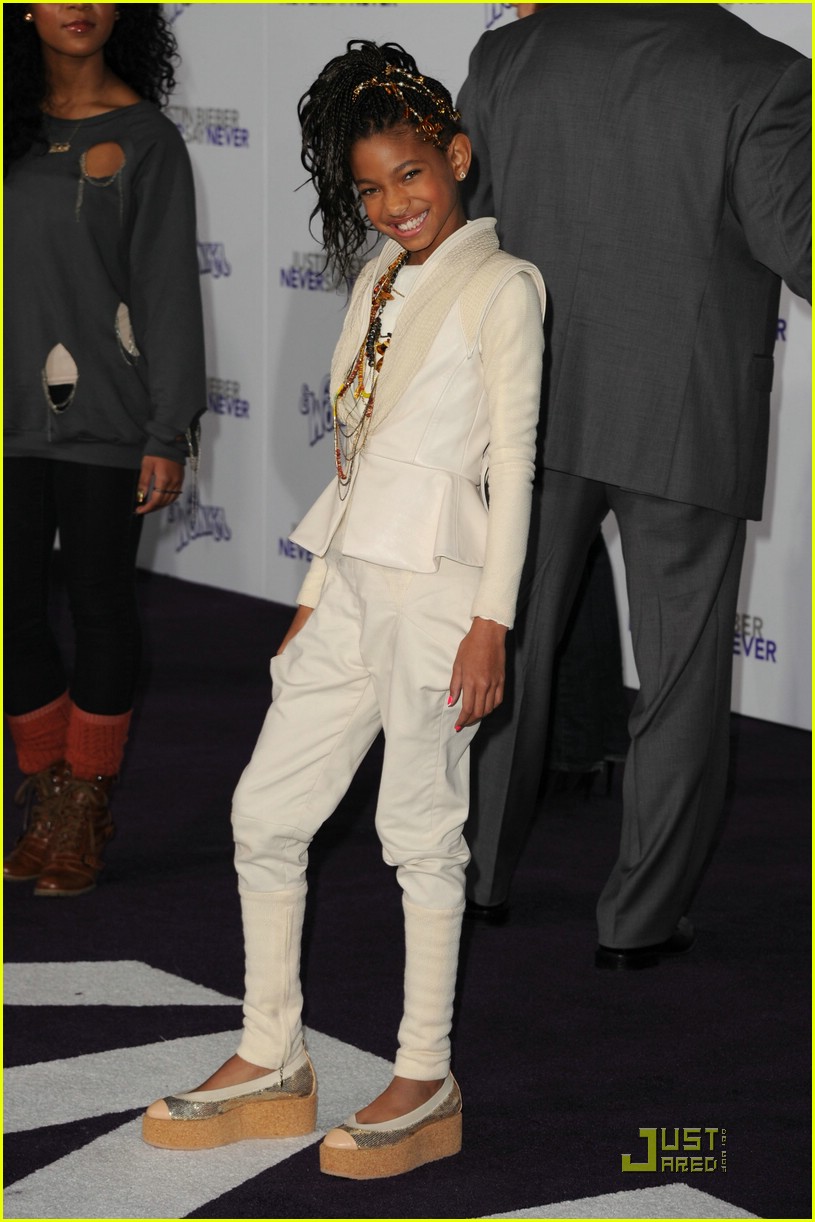 Willow & Jaden Smith: 'Never Say Never' Premiere!
