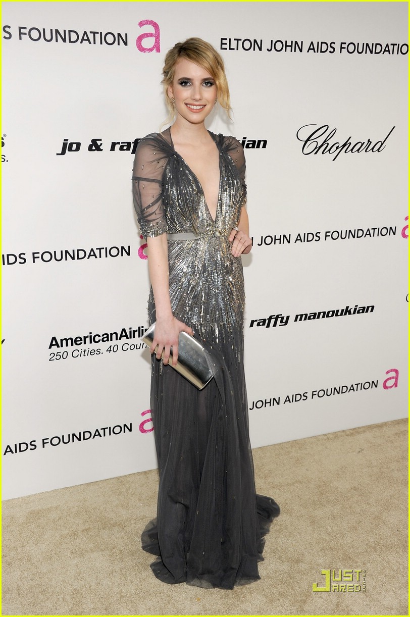 Emma Roberts & Emma Stone: Oscar Viewing Parties!