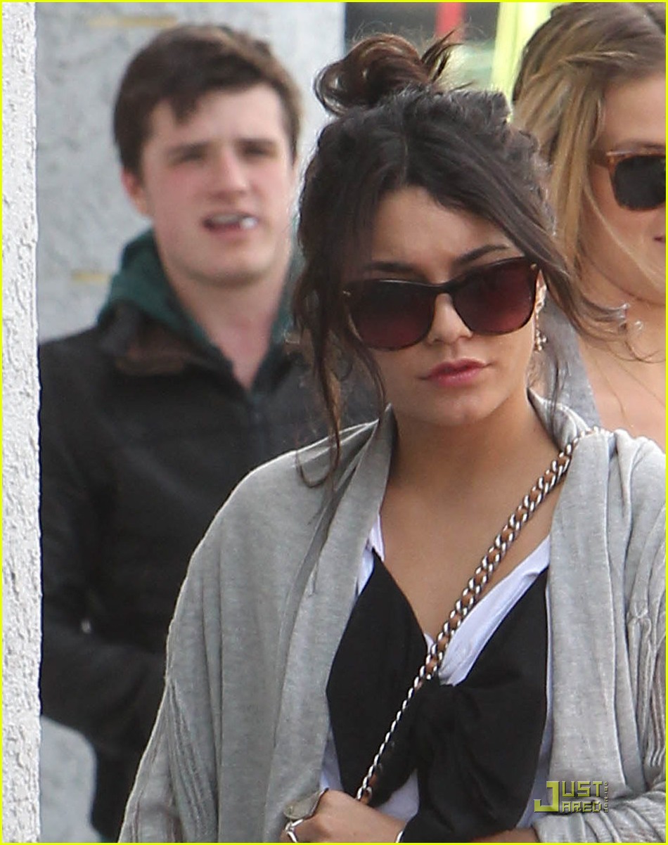 Vanessa Hudgens: Studio Cafe with Josh Hutcherson!
