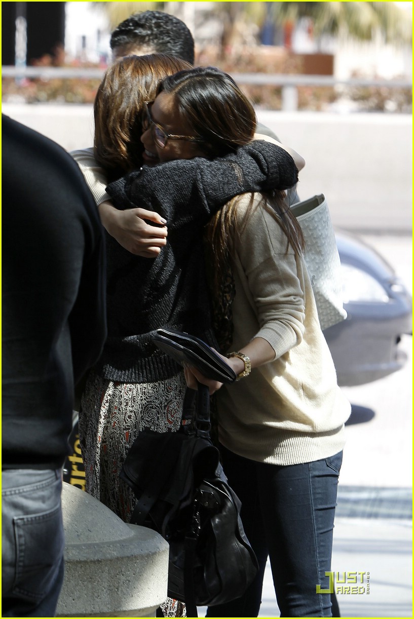 Jamie Chung & Jena Malone Lift Off for London