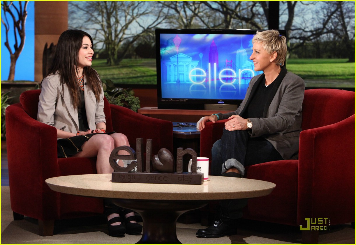 Miranda Cosgrove on Ellen -- FIRST LOOK!