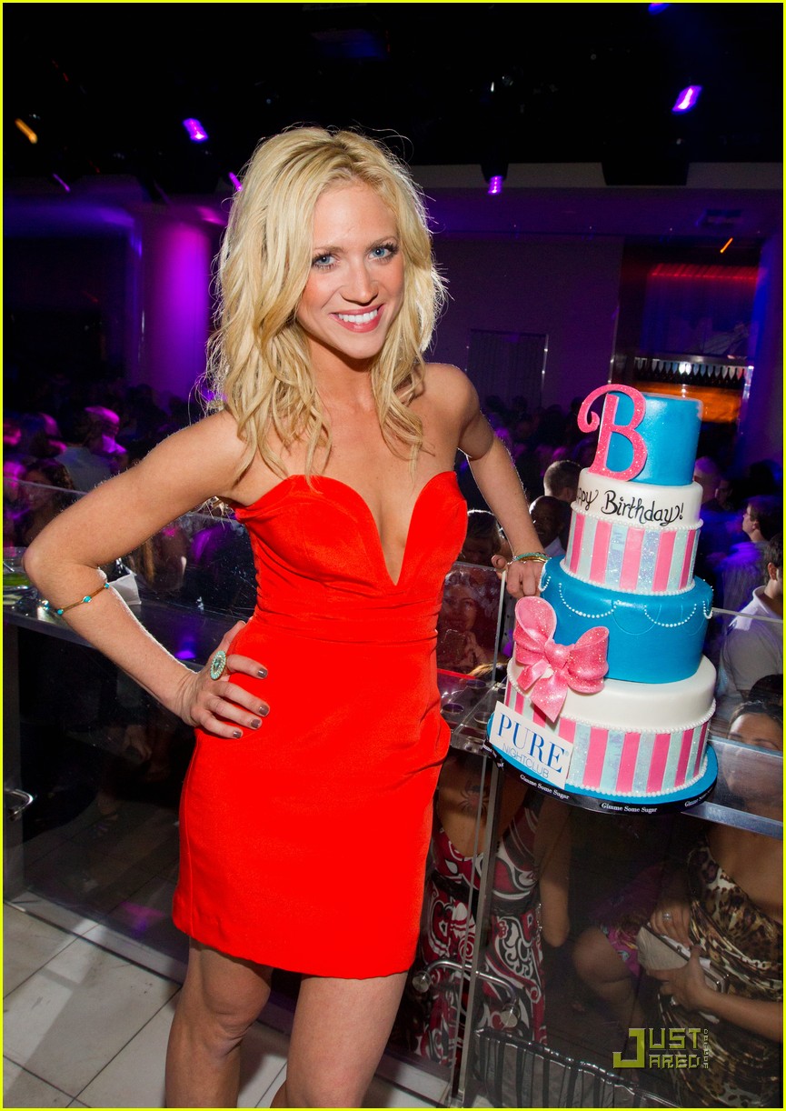 Brittany Snow: Birthday Party at Pure!