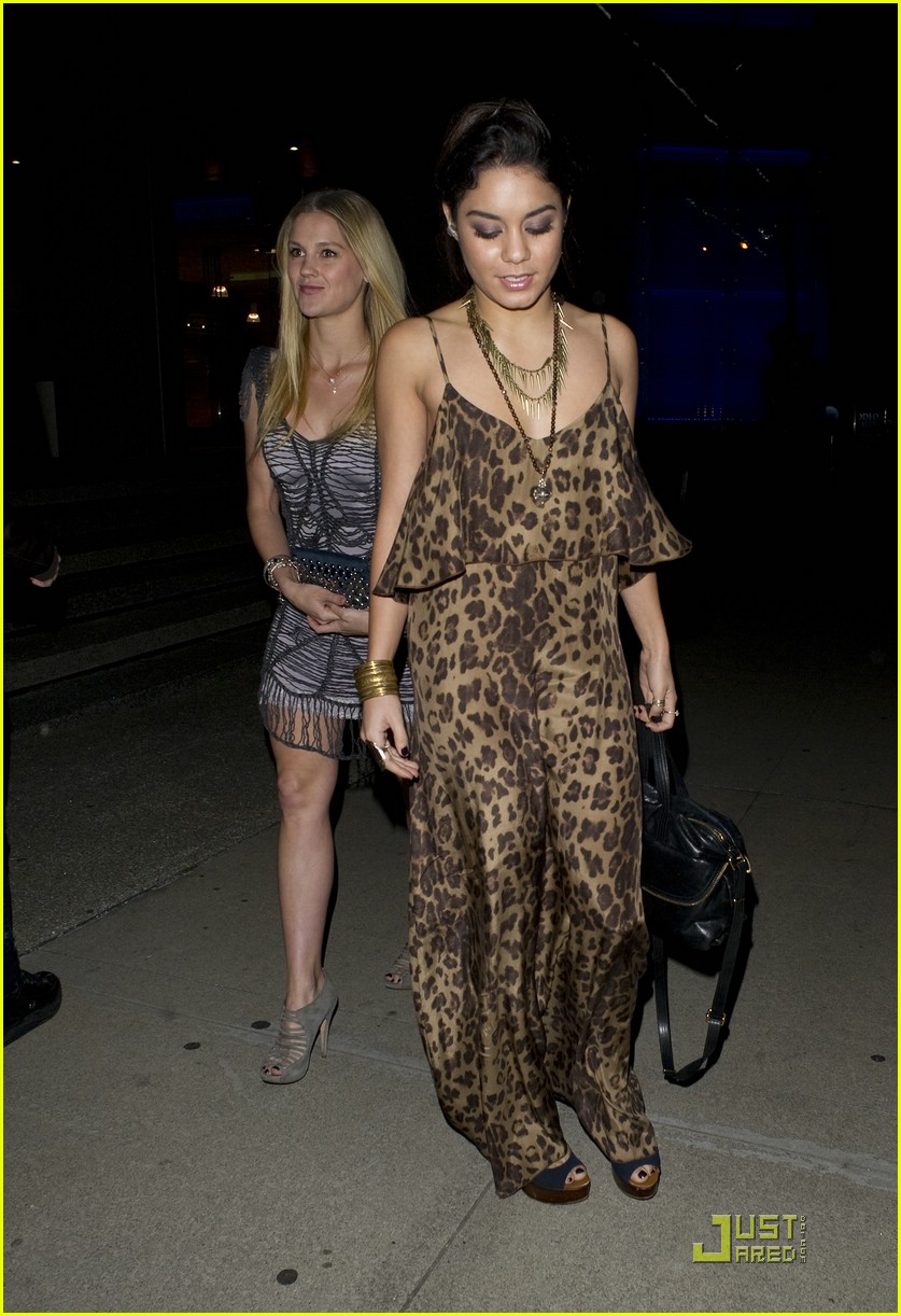 Vanessa Hudgens & Brittany Snow: Birthday Dinner at Boa!