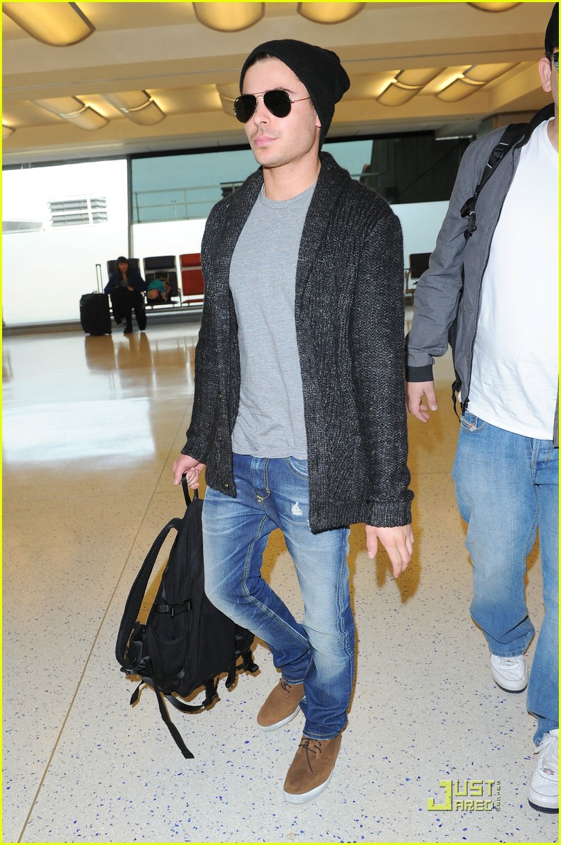 Zac Efron Heads Back To LA