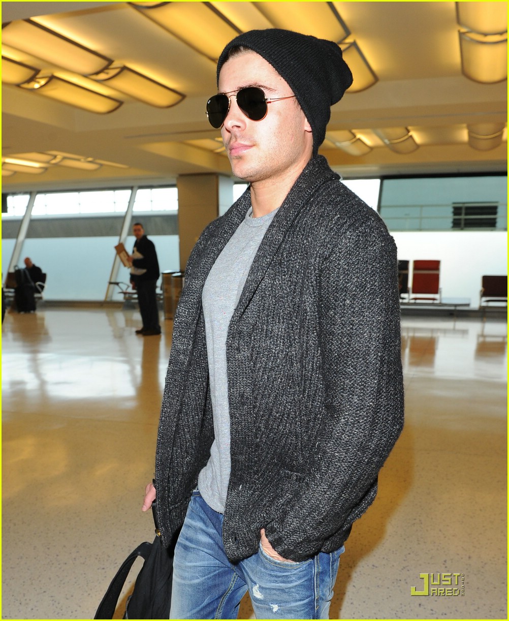 Zac Efron Heads Back To LA