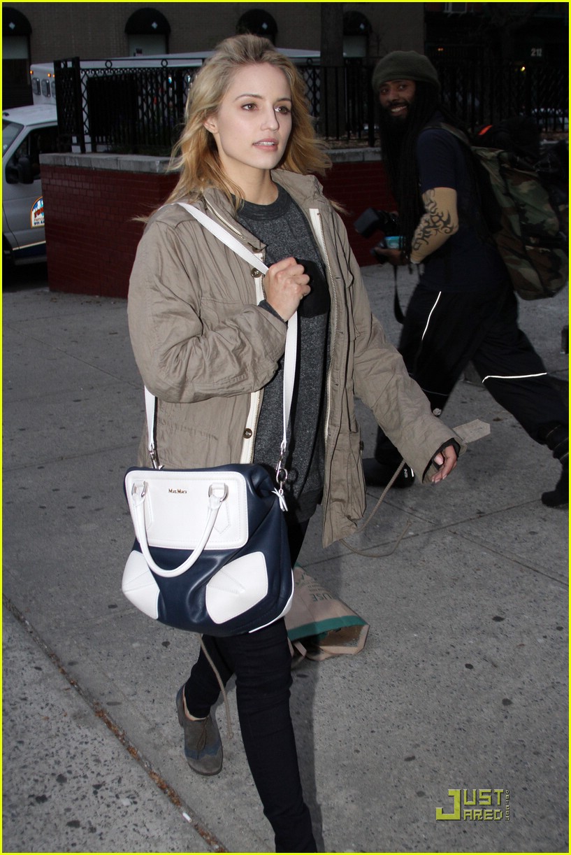 Dianna Agron: Central Park Picture Taker