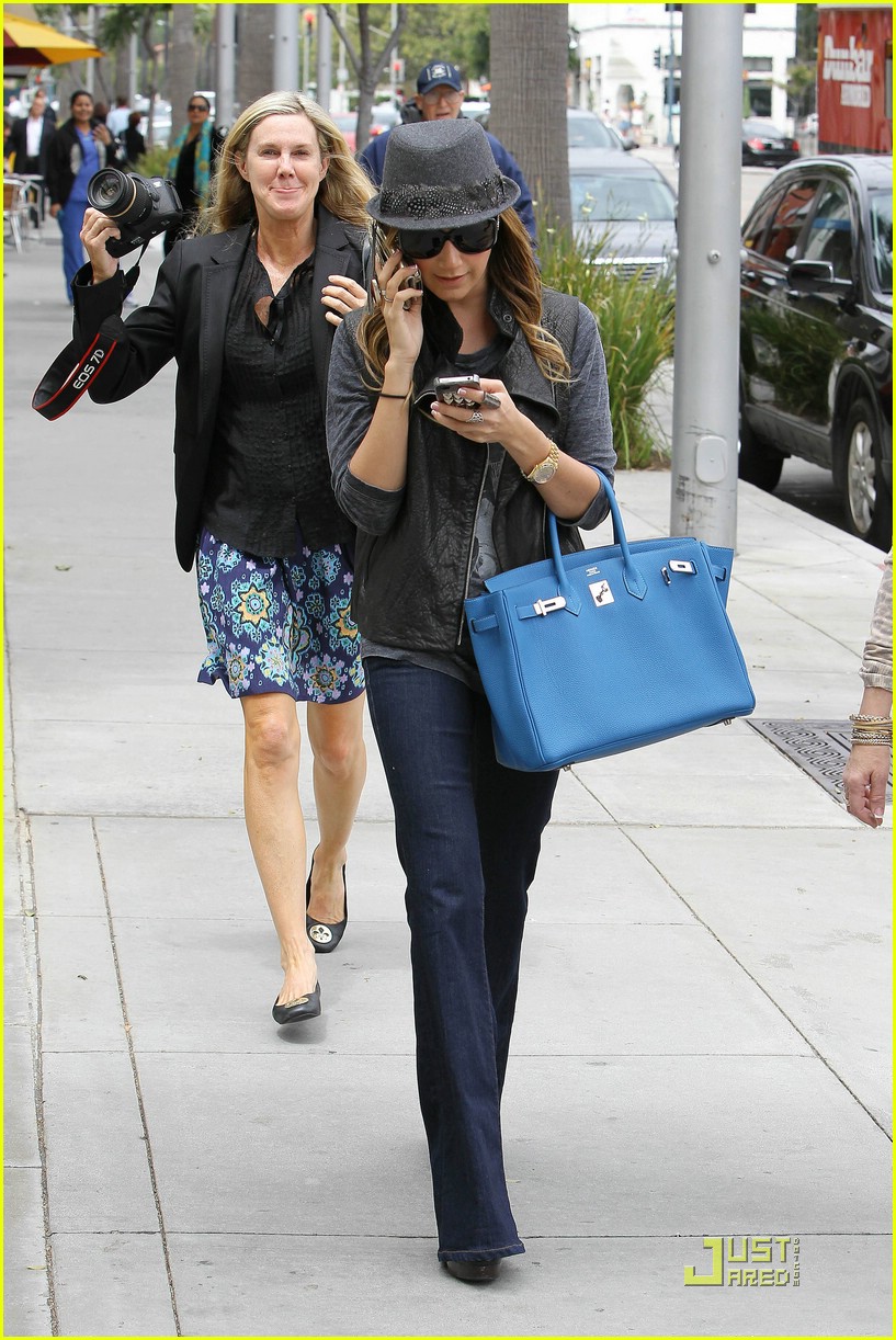 Ashley Tisdale: Birkin Bag in Beverly Hills!