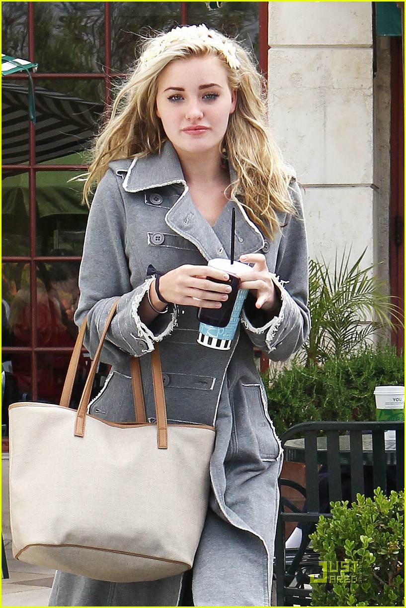 AJ Michalka: Corner Bakery Cutie