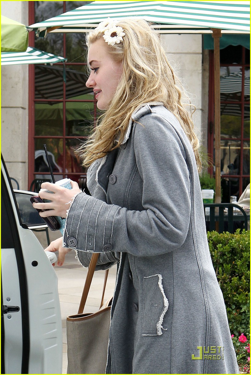 AJ Michalka: Corner Bakery Cutie