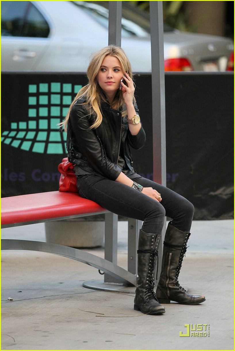 Ashley Benson: Staples Center Sweet Talker