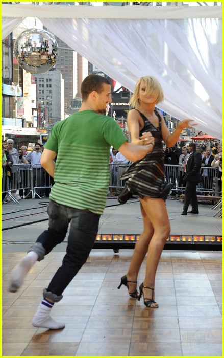 Chelsea Kane Dances With The Stars in NYC