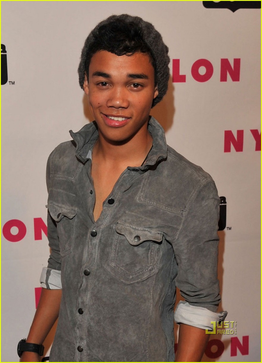 Kelsey Chow & Roshon Fegan: Nylon Party Pals