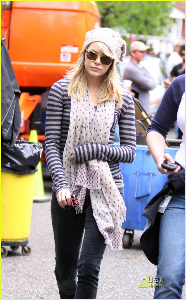 Emma Stone: Gwen Stacy Gets The Sniffles