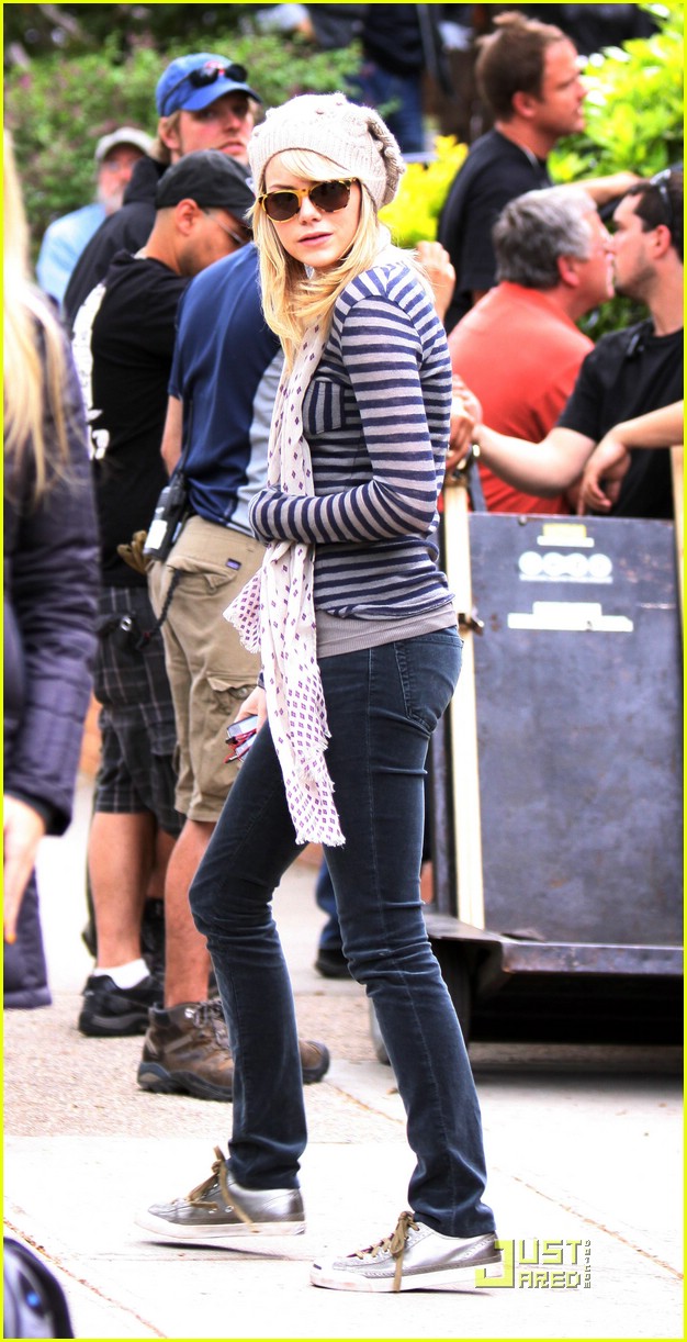 Emma Stone: Gwen Stacy Gets The Sniffles