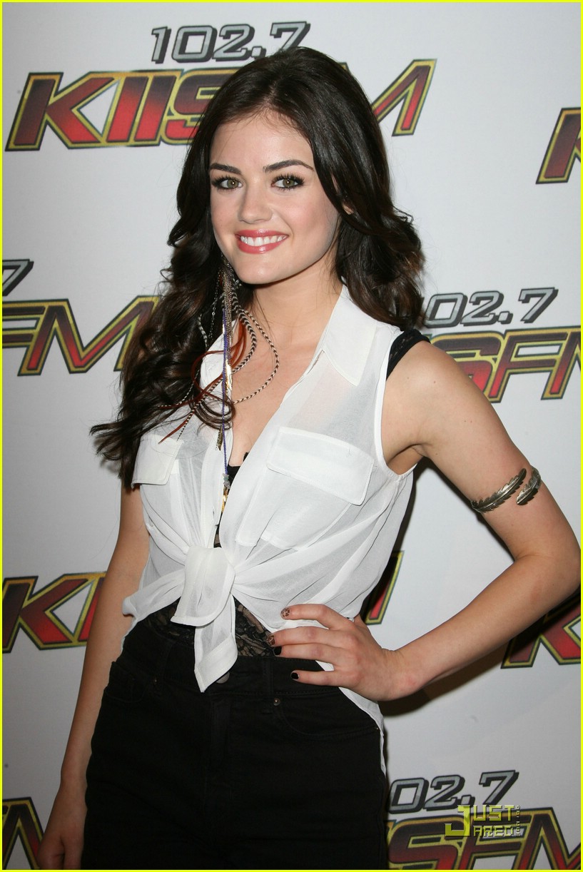 Lucy Hale Treks To Wango Tango