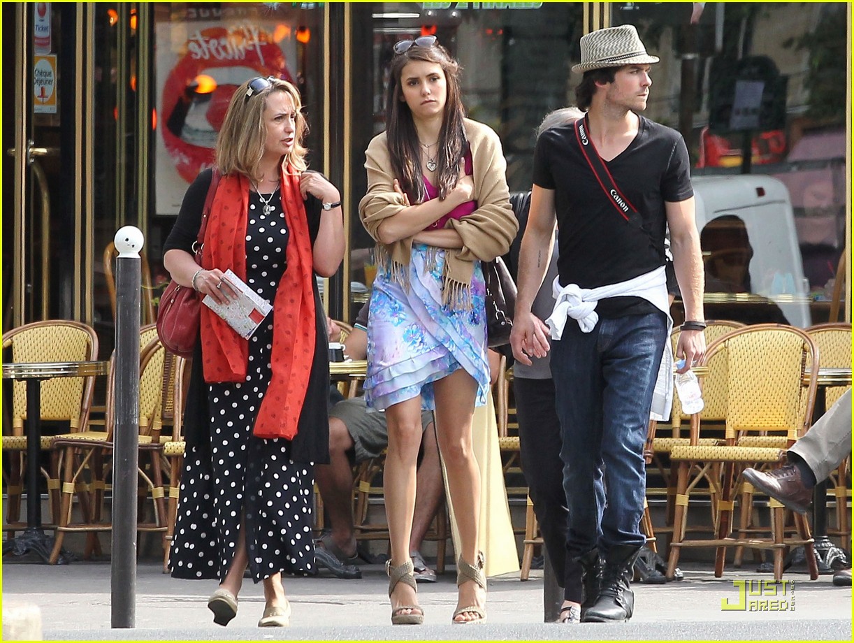 Nina Dobrev: Paris Picture Taker