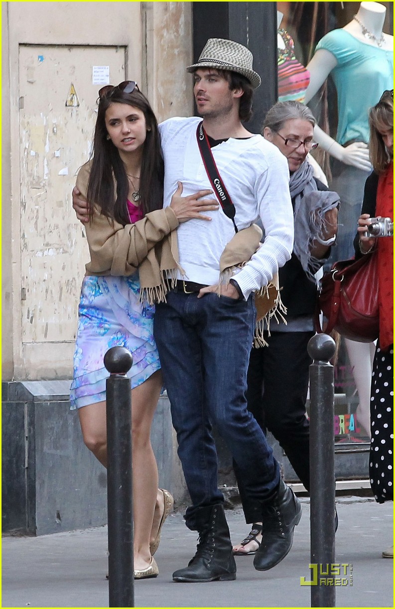 Nina Dobrev: Paris Picture Taker