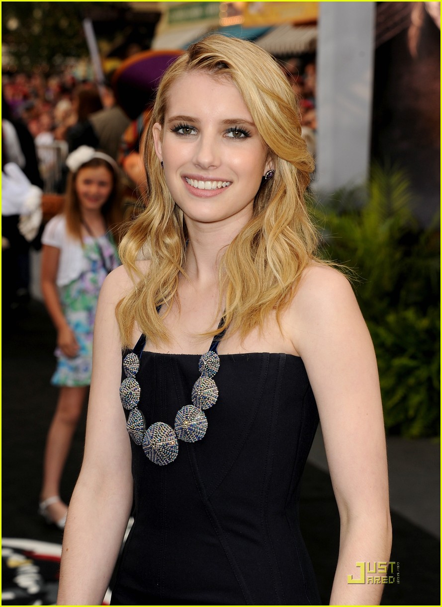 Emma Roberts: 'Pirates' Premiere with Mickey!