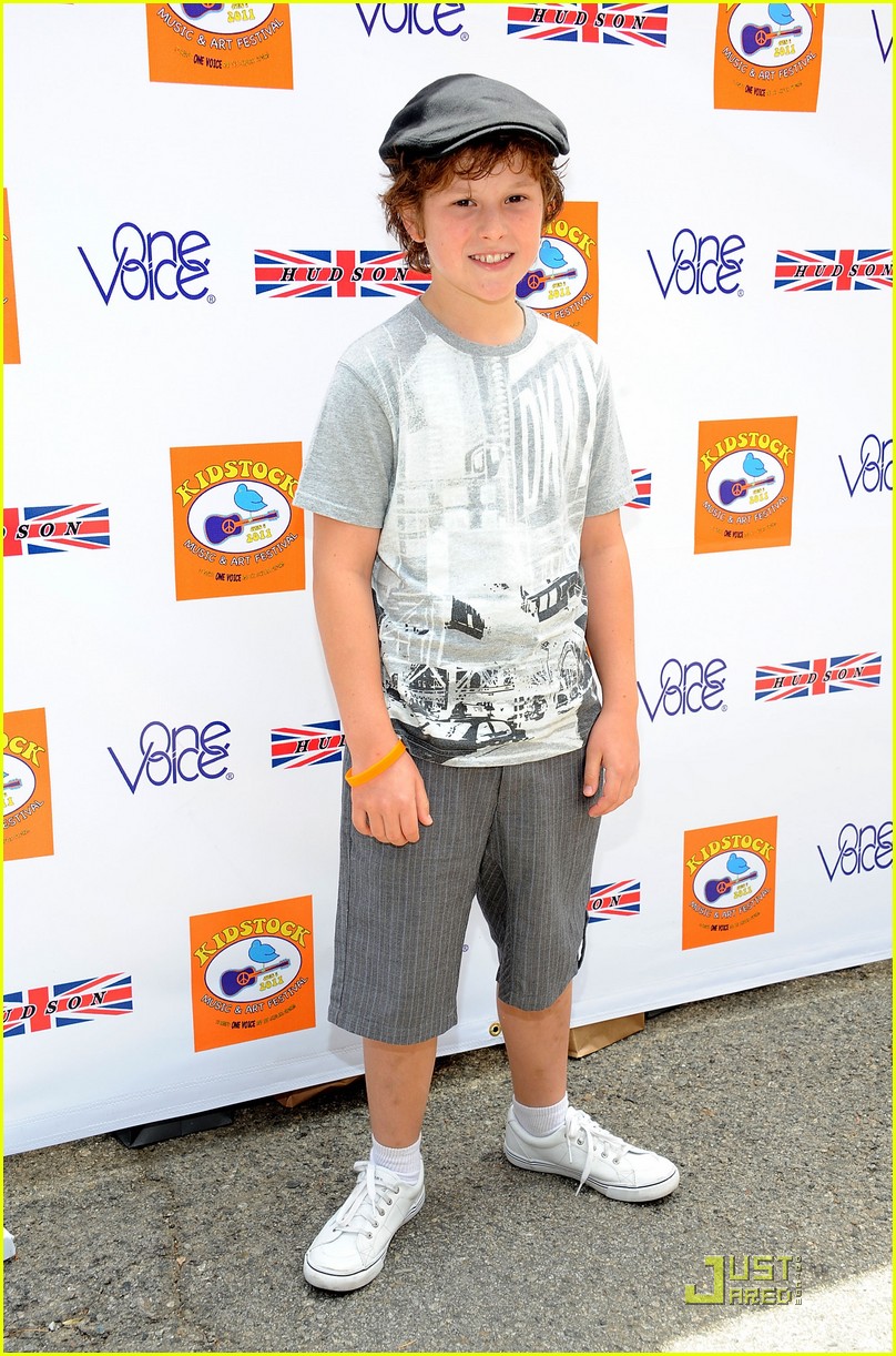 Nolan Gould: 'Super 8' & Kidstock Events!