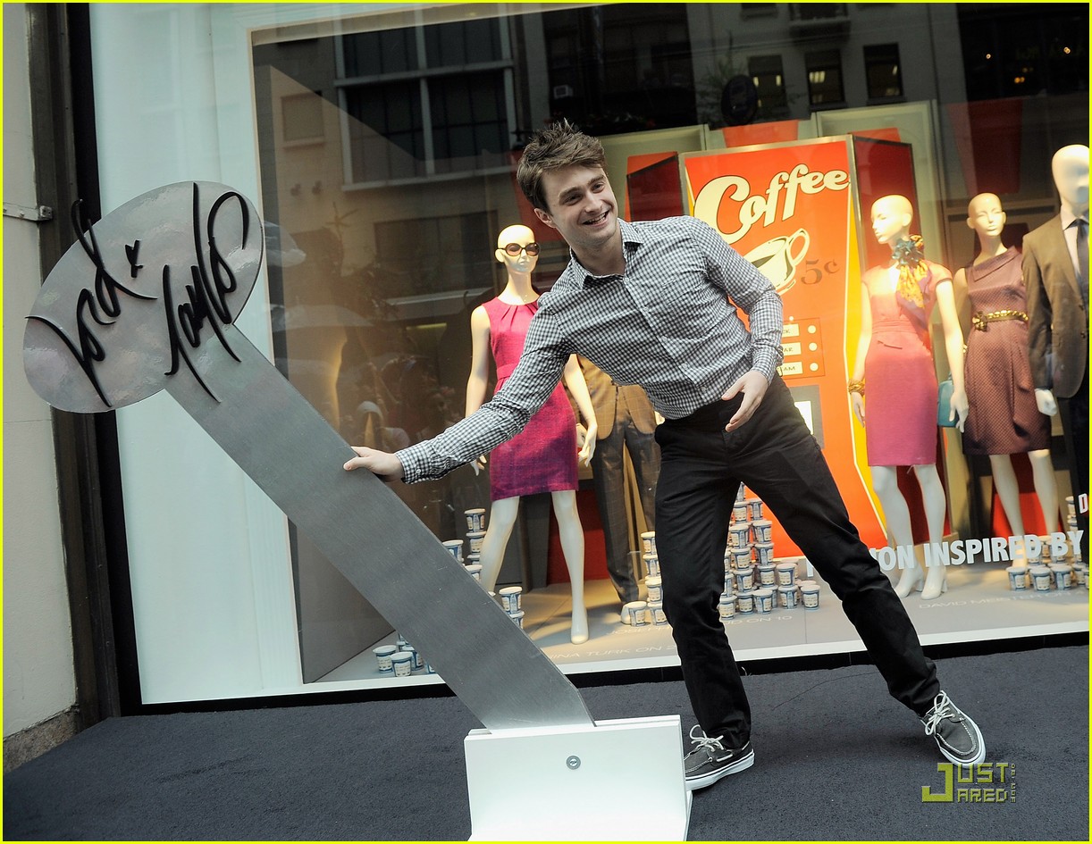 Daniel Radcliffe 'Succeeds In Business' at Lord & Taylor