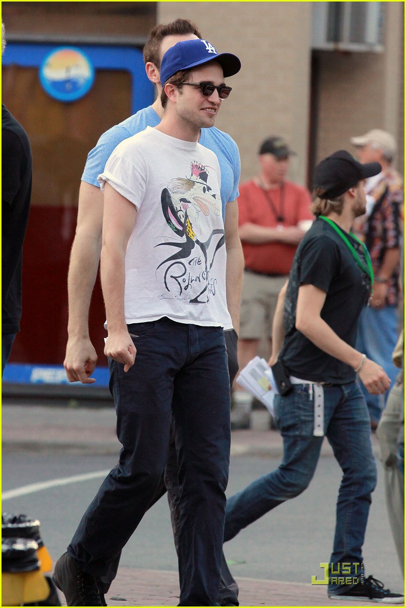 Robert Pattinson: Rolling Stone Scene Rehearsal
