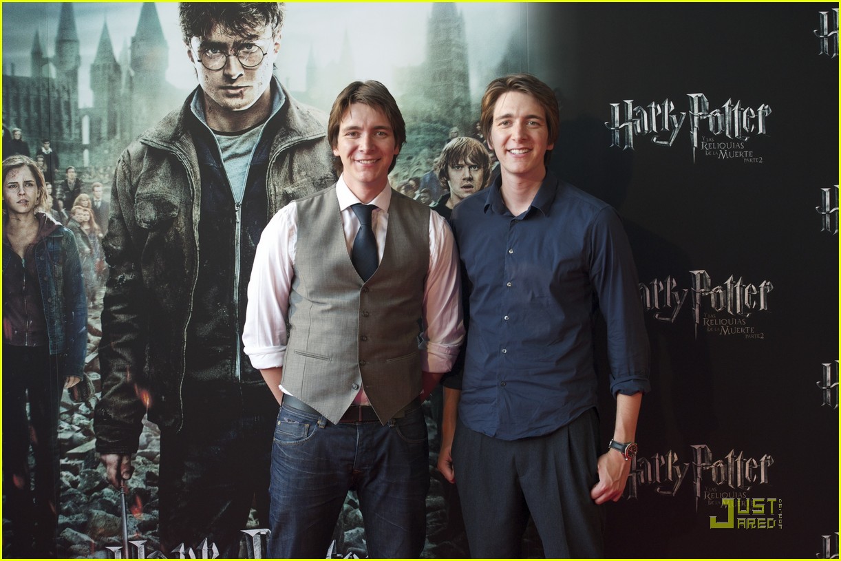 Rupert Grint, James & Oliver Phelps Bring Madrid Magic