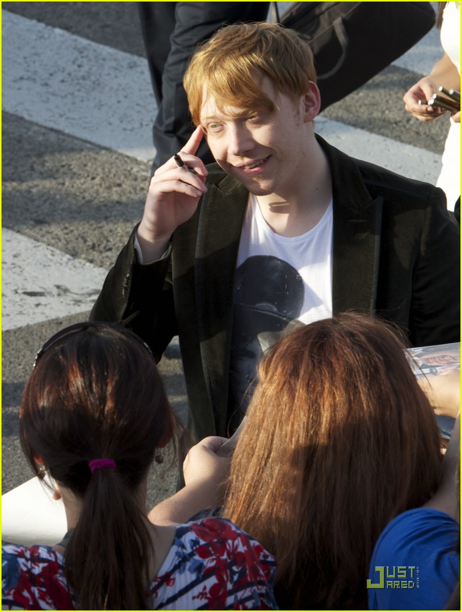Rupert Grint, James & Oliver Phelps Bring Madrid Magic