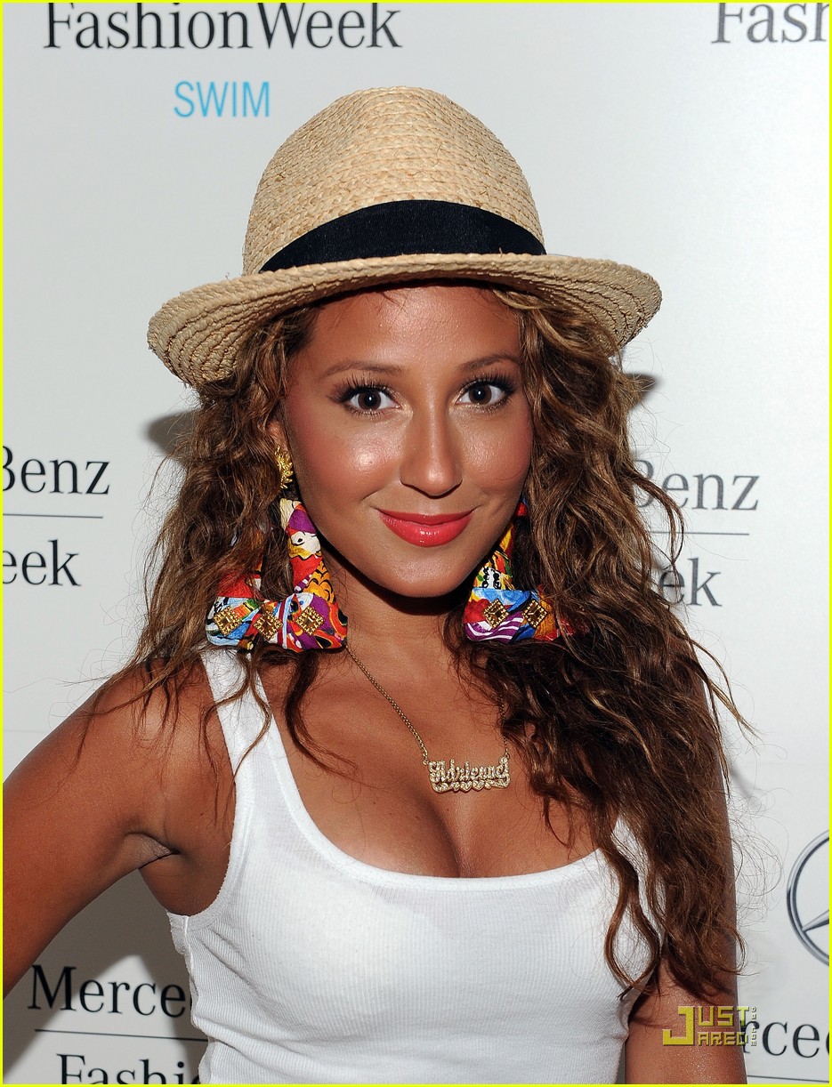 Adrienne Bailon: Miami Swim Fashion Weekend!